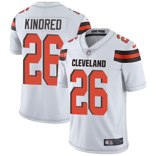 Nike Men & Women & Youth Browns 26 Derrick Kindred White NFL Vapor Untouchable Limited Jersey,We sell and wholesale Nike Men & Women & Youth Browns 26 Derrick Kindred White NFL Vapor Untouchable Limited Jersey on line form chian!